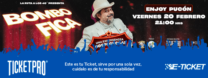 1 Entrada a ver Bombo Fica